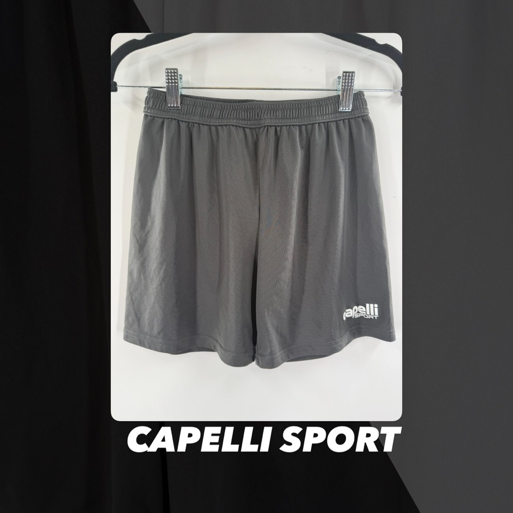 EUC Capelli Sport Grey Youth Sport Shorts